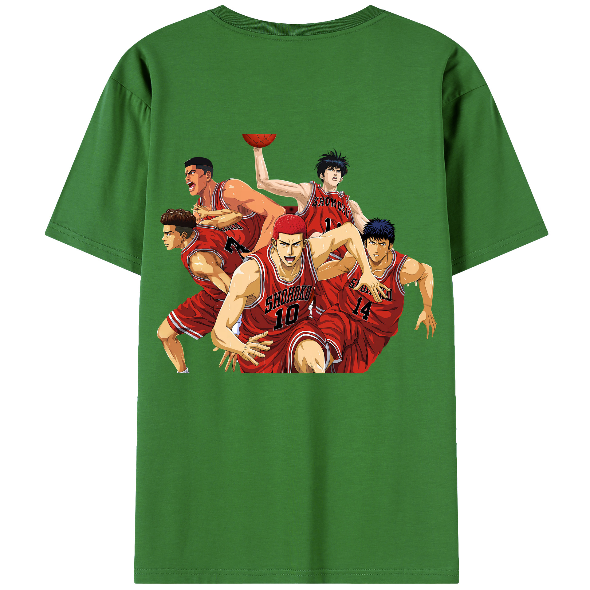 （画像用） SLAM DUNK／スラムダンク レディース半袖Tシャツ(バックプリント)